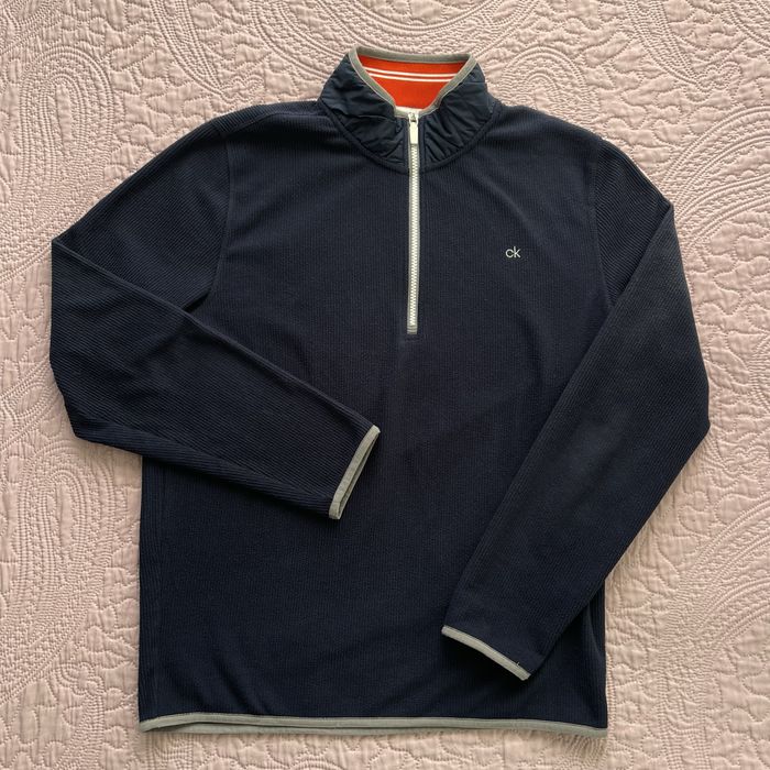 Кофта пуловер (джемпер) calvin klein golf 1/3 zip