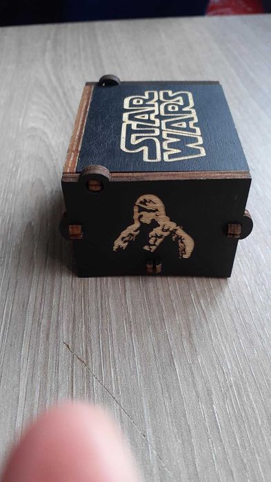 caixa de música Guera das estrelas NOVA Star wars music box