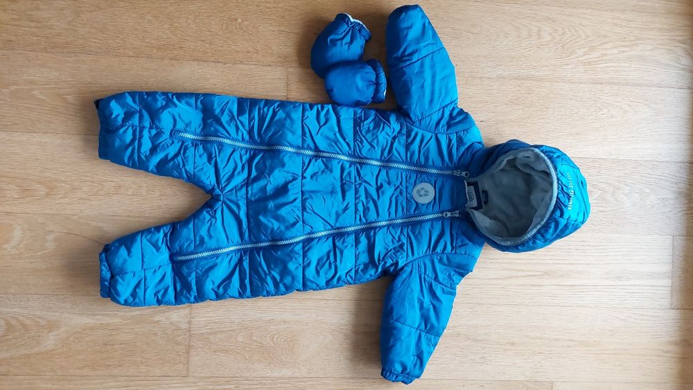 Kombinezon zimowy r 80 granatowy
