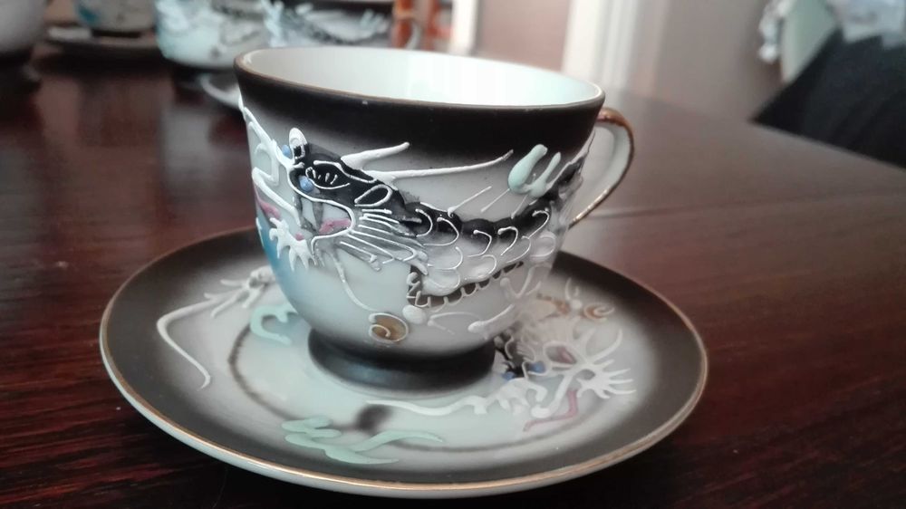 Japońska porcelana serwis kawowy