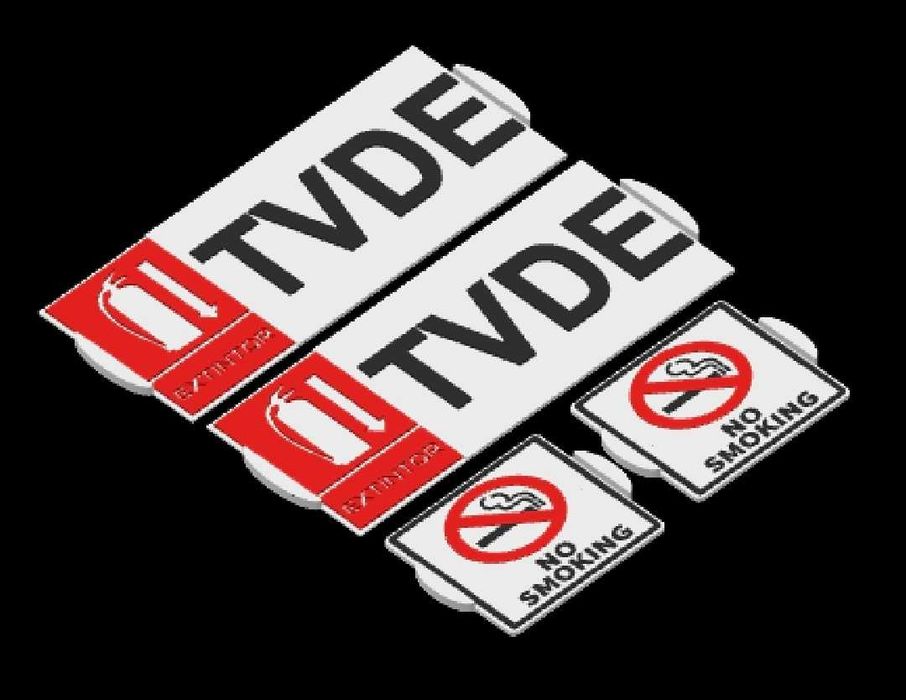 Placa TVDE / Impressão 3D64751287631746122