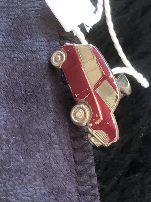 Запонки MINI COOPER, позолота