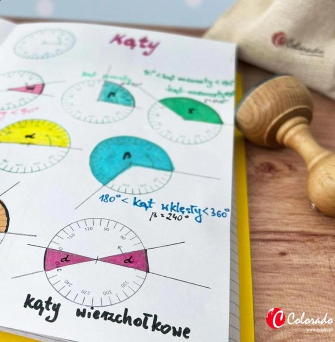 Stempel kąty Colorado siatka,