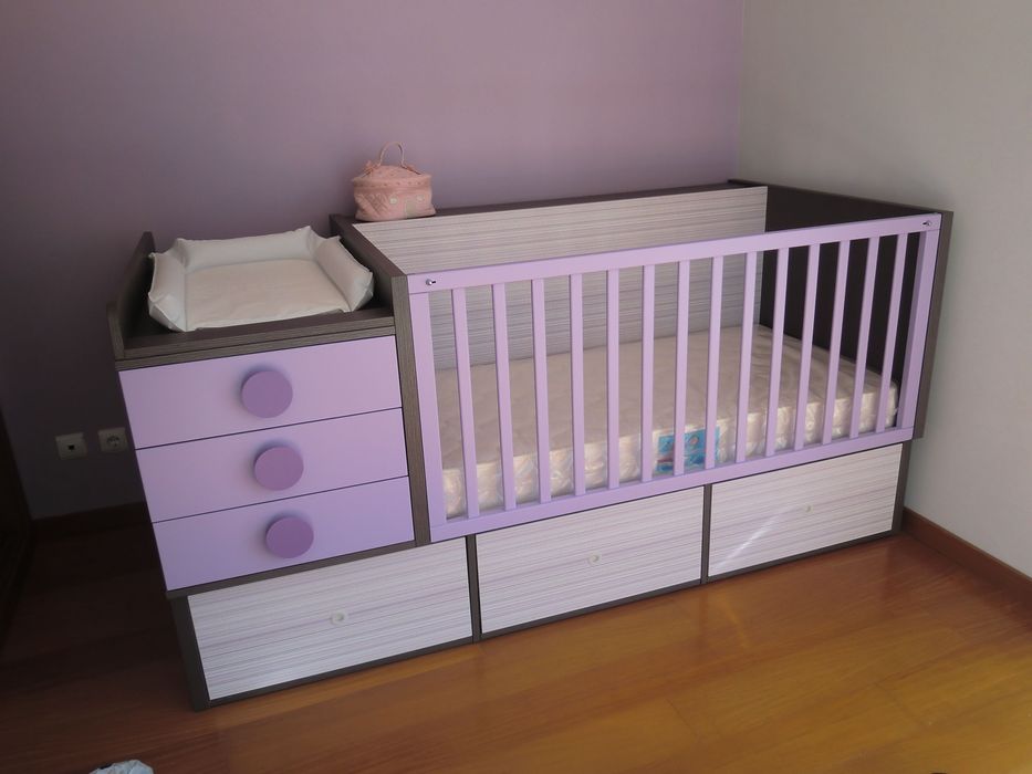 Berço/Cama convertivel Rós