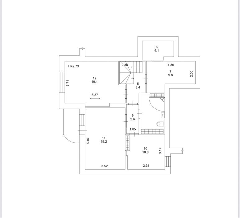 Многокомнатная квартира по адресу (площадь 154 м²) - Atlanta.ua - фото 23
