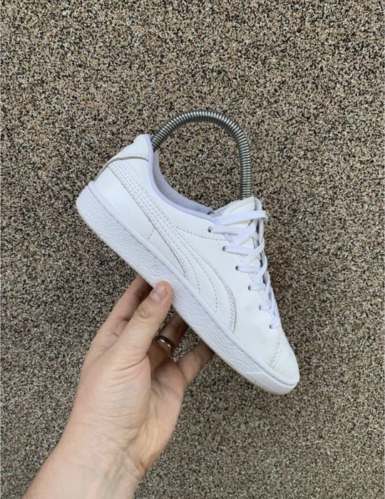 Кроссовки кеды puma натуральная кожа