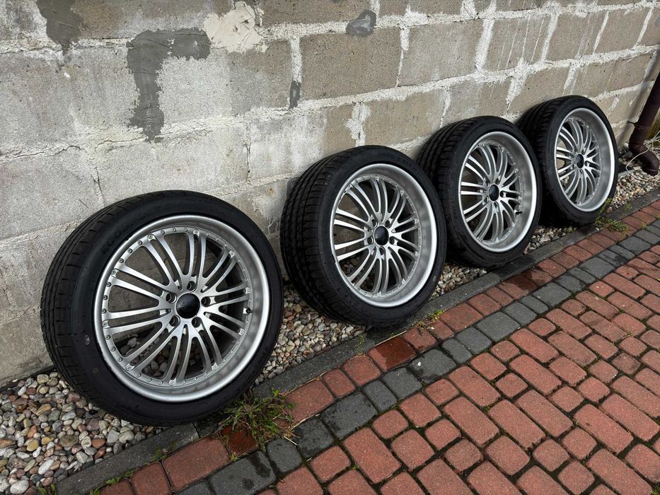 Koła BMW R20/20cali 5x120, praktycznie nowe opony!
