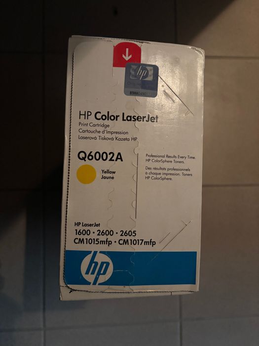 Toner HP Color Laser jet Q 600A jellow Oryginalny
