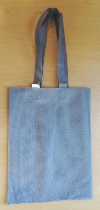 Torby materiałowe, reklamowe - mocne - szare - możliwa wysyłka