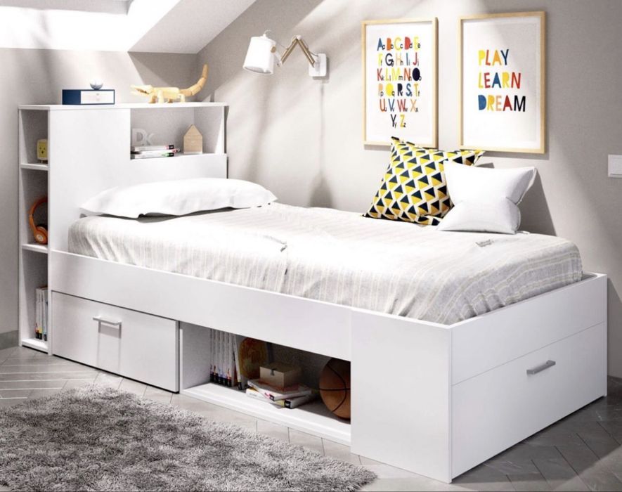 Cama solteiro 90x190 nova