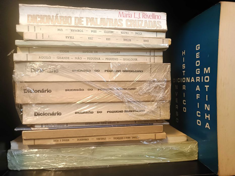 Lote de 15 livros charadismo palavras cruzadas
