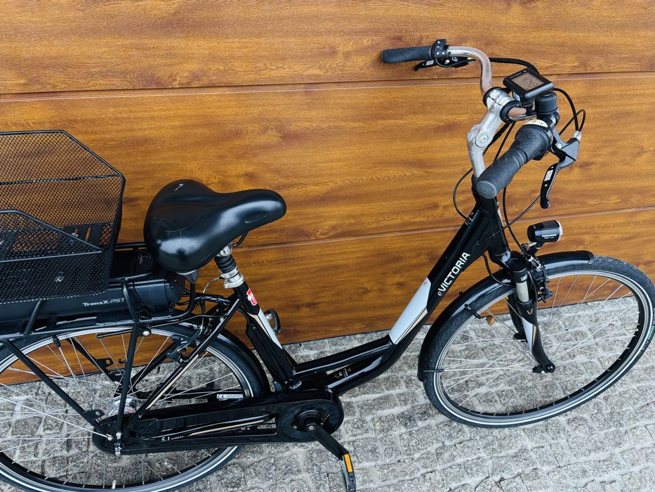 Elektryczna Victoria eUrban 5.1, centralny TranzX PST, niski przebieg