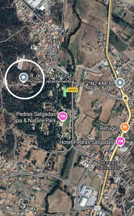 Terreno nas Pedras Salgadas