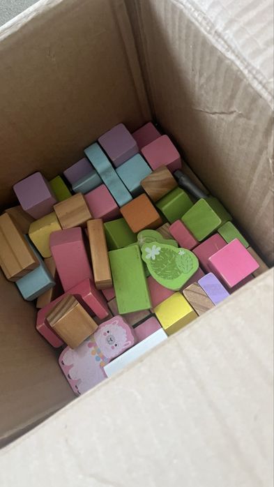 Oddam za darmo Drewniane klocki