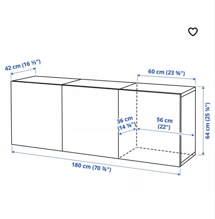 Aparador Ikea Besta