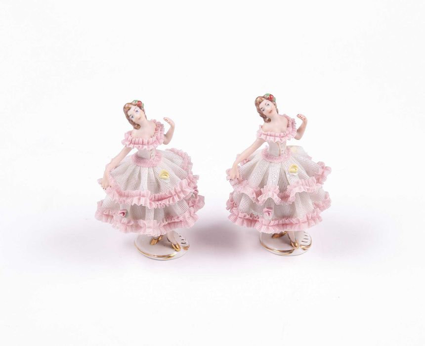 Bailarinas em Porcelana Alemã