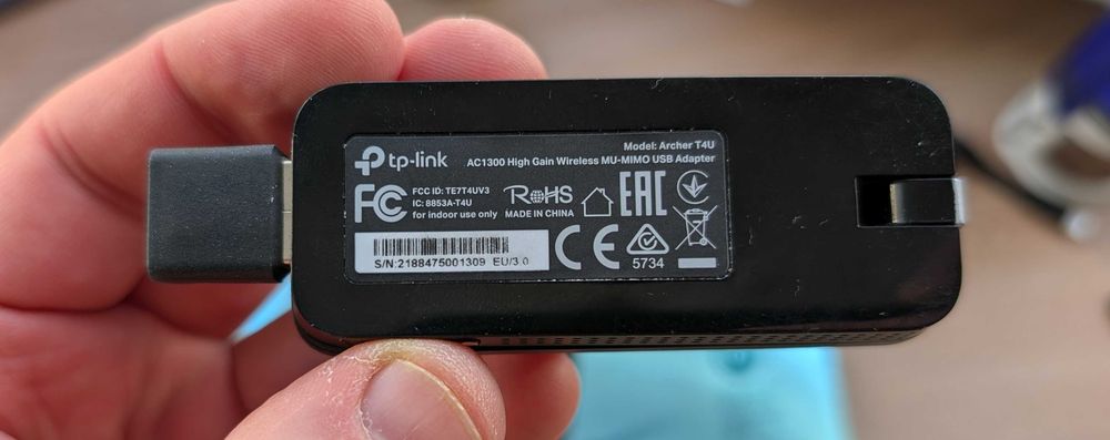 Мережевий адаптер TP-Link Archer T4U (802.11ac, 2.4/5Ghz)