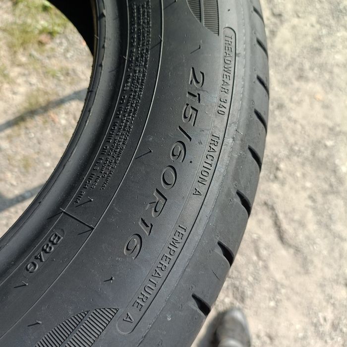 E03, 215/60r16 Dunlop Sport Blu Response 2023r 7mm