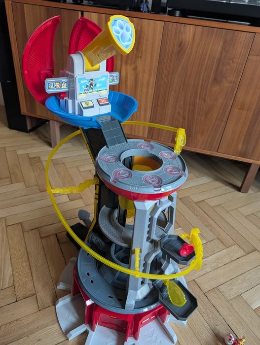 Duża baza PSI PATROL Kosmo Pieski. Unikatowe figurki