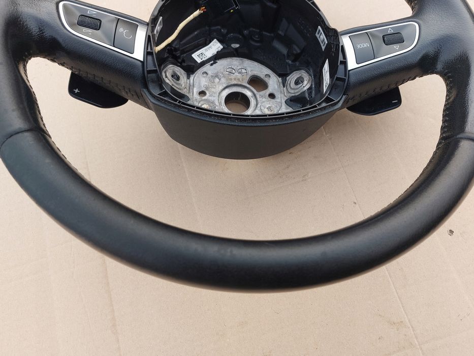 kierownica multifunkcja skóra łopatki seat exeo 3r0419091d