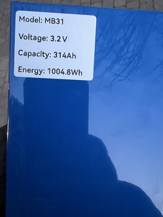 Lifepo4 eve 314 mb31 клас А