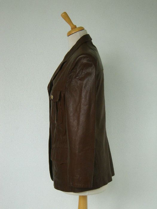 Casaco Blazer em pele genuína F. Mairos [novo]