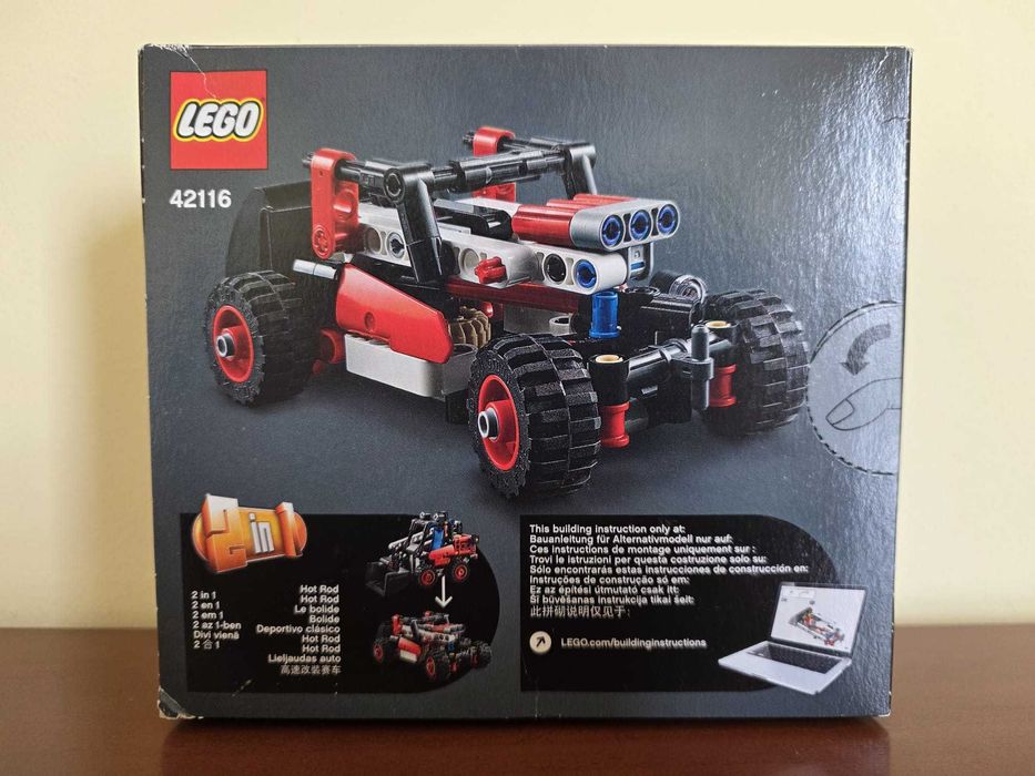 LEGO Technic 42116 Mini ładowarka koparka 2w1