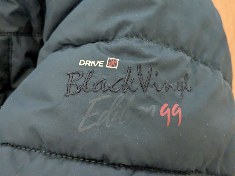 Пуховик black vinyl