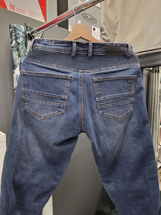 Jeansy motocyklowe Rebelhorn Eagle 3 Fit niebieskie  W32 L32