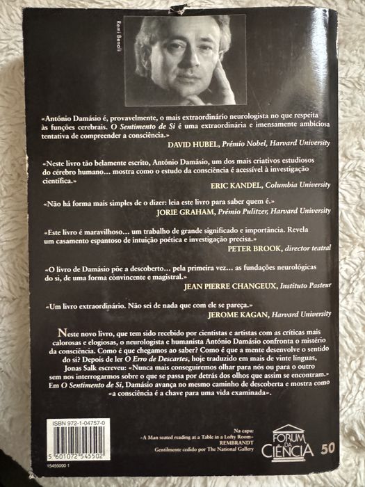 O Sentimento de Si - Antonio Damasio