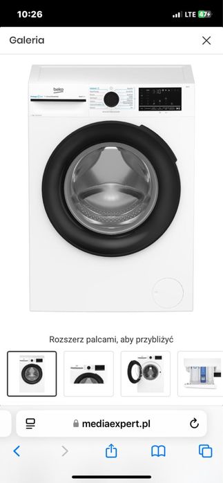 Pralka Beko na gwarancji nowa