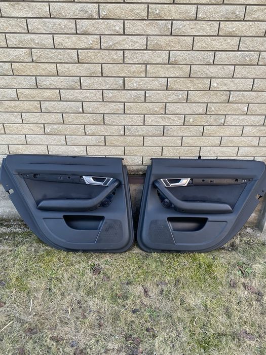 Дверні карти Audi A6 C6, карти дверей перед зад Ауді А6 С6