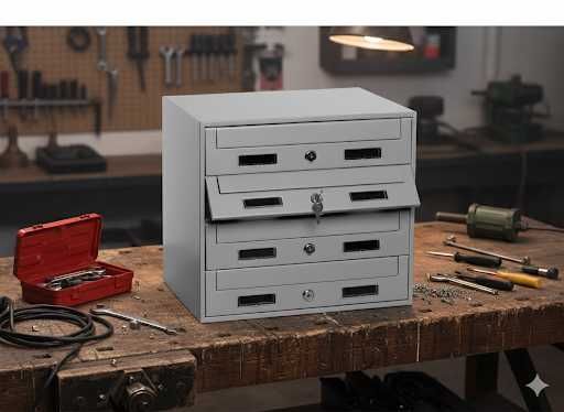 Skrzynka pocztowa na listy do bloku na klatki tania solidna producent