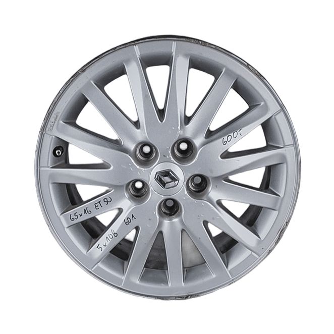 4x Felgi Alu Renault  6.5x16" 5x108 ET 50 FU14917