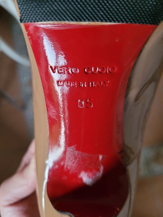 Prima Moda szpilki kolor nude r. 35