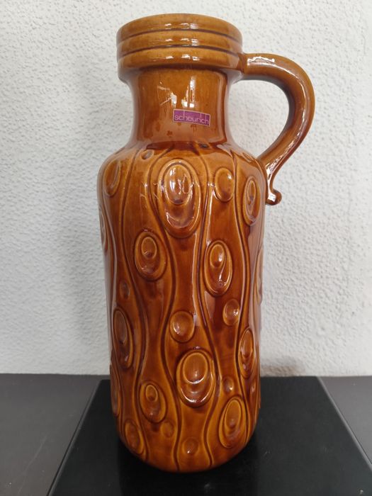 Wazon ceramika scheurich lata 60/70 vintage prl retro