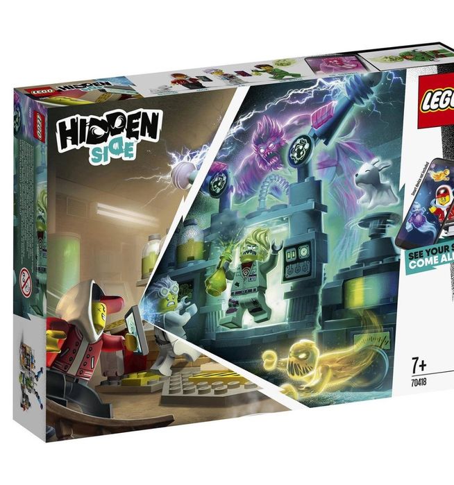 Lego Hidden Side 70418 Лабораторія примар 174 деталі