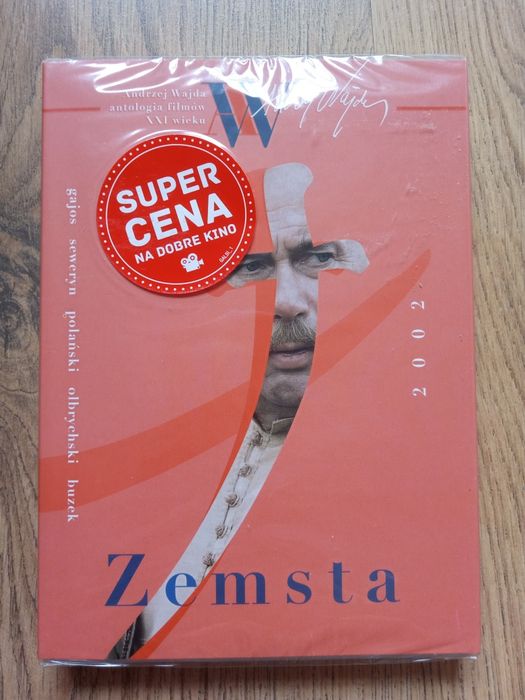 Zemsta Andrzej Wajda DVD nowa w folii Gliwice Szobiszowice