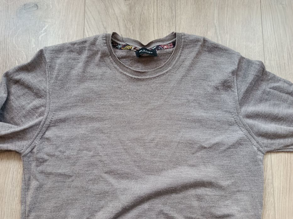 Sweter wełna merino wool taupe Sand Copenhagen r.M