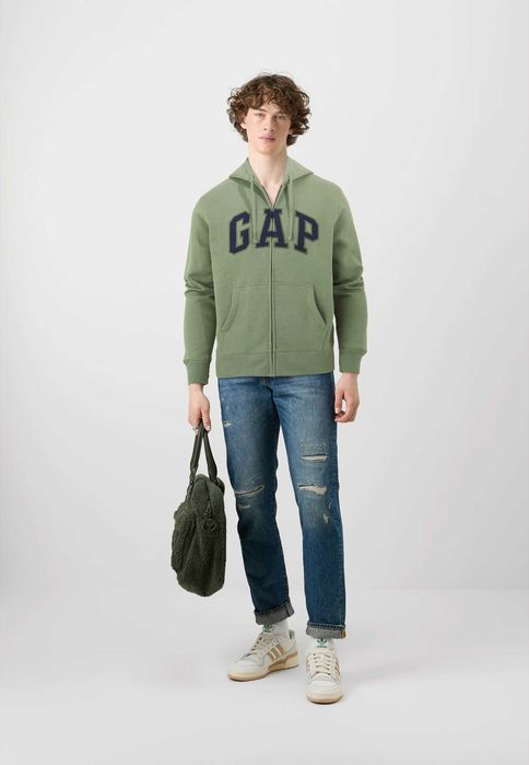 GAP oryginalna bluza męska na suwak z USA rozmiary