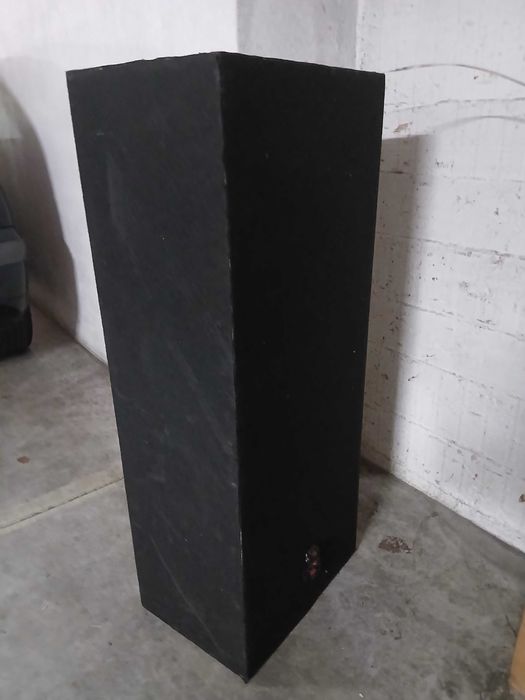 Coluna home made +/- 960x300x360 colunas amp 12" + subwoofer 12"