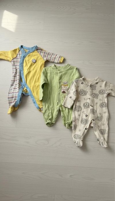 Великий пакет дитячих речей від 0-3 місяців