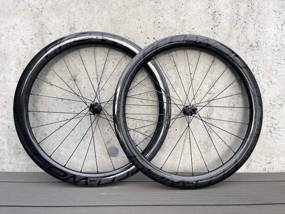 Koła carbon szosowe PRO-WAY TITANIUM 50mm MARBLE 1395g