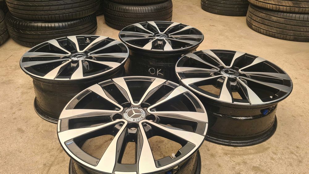Felgi aluminiowe MERCEDES W206 C KLASA 17 CALI ! Tmps ! MONTAŻ!