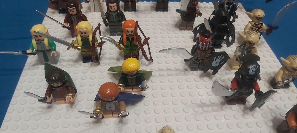 Klocki figurki władca pierścieni lotr