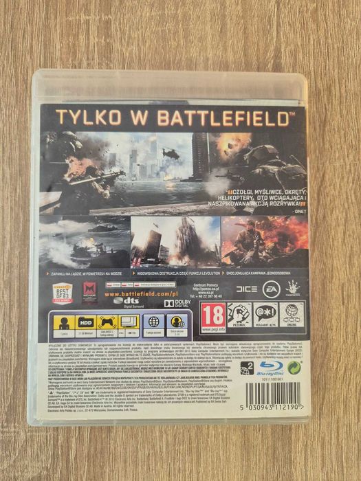 Gra BATTLEFIELD 4 PS3 polski język