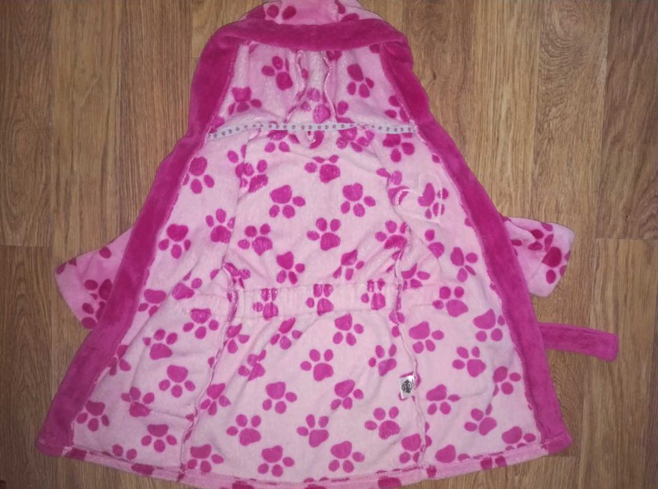 Красивий халат Патруль для дівчинки р.92