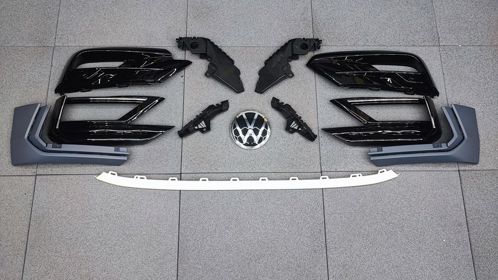 Направляючі бампера з крилом кронштейн кріплення VW Tiguan 18 - 24