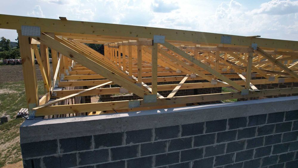 Prefabrykowane wiązary dachowe