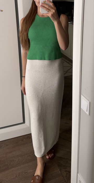Спідниця Zara з паєтками